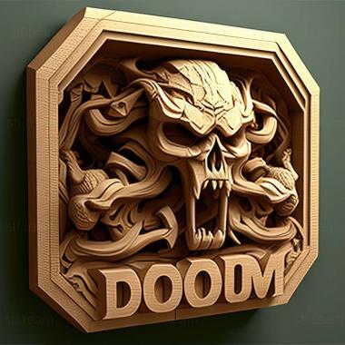 3D model Doom 3 game (STL)